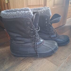 Thermolite Black Winter Boots
